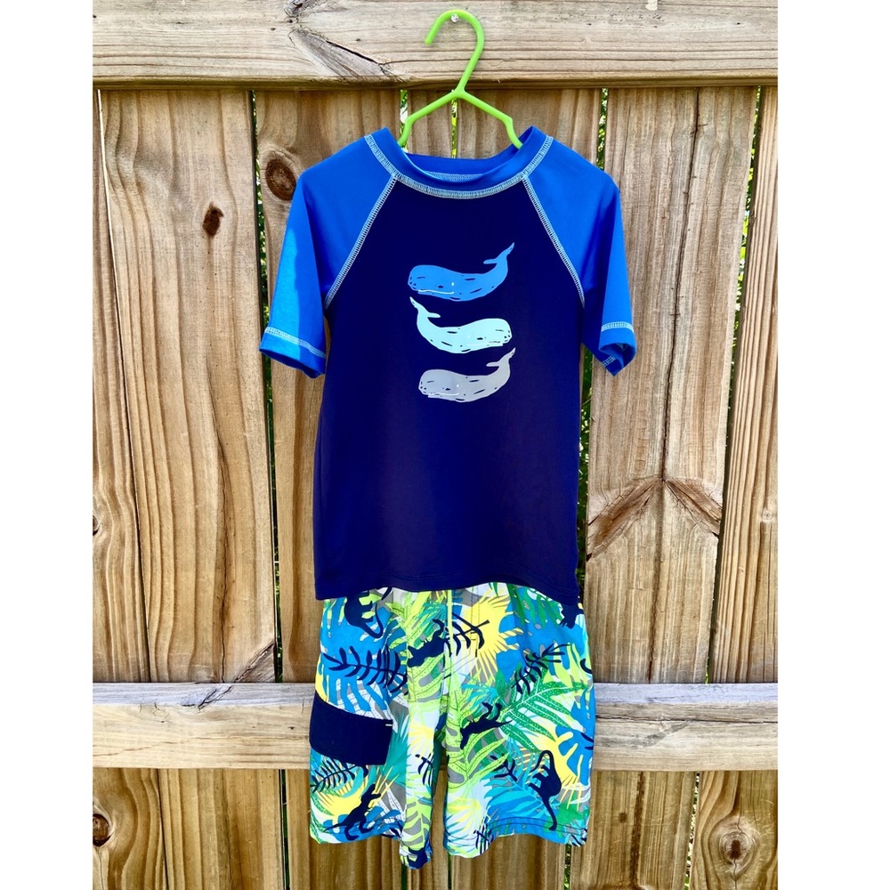 Boys 4-5 Cat & Jack Bathing Suit Set